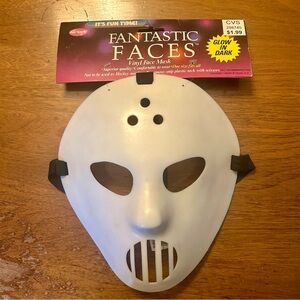 Vintage Fun World Halloween Friday The 13th Jason Hockey Goalie Mask NWT